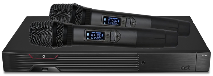 AST-250 с микрофонами NOIR-audio UR-9200