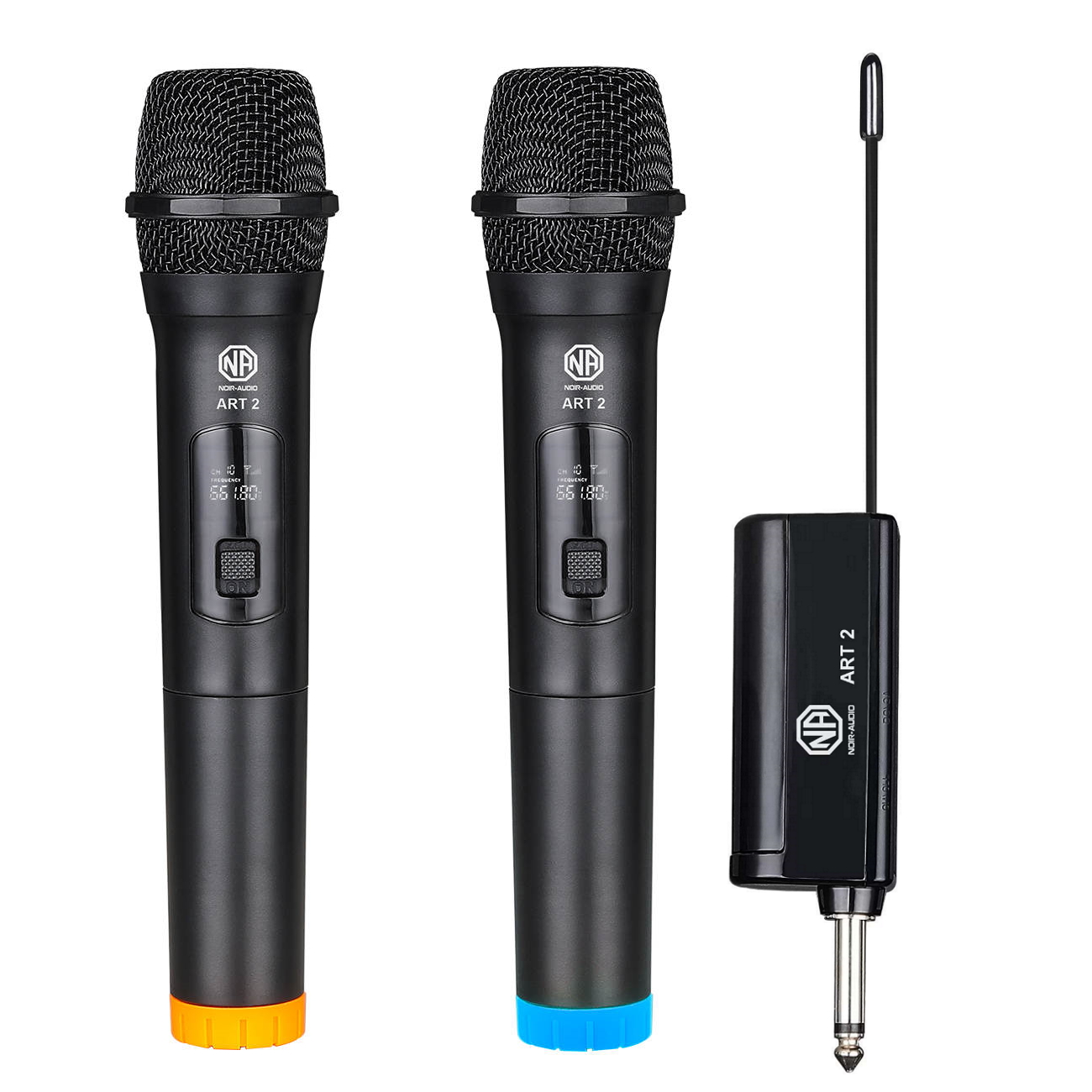 картинка NOIR-audio ART 2 два беспроводных микрофона и компактный перезаряжаемый приёмник