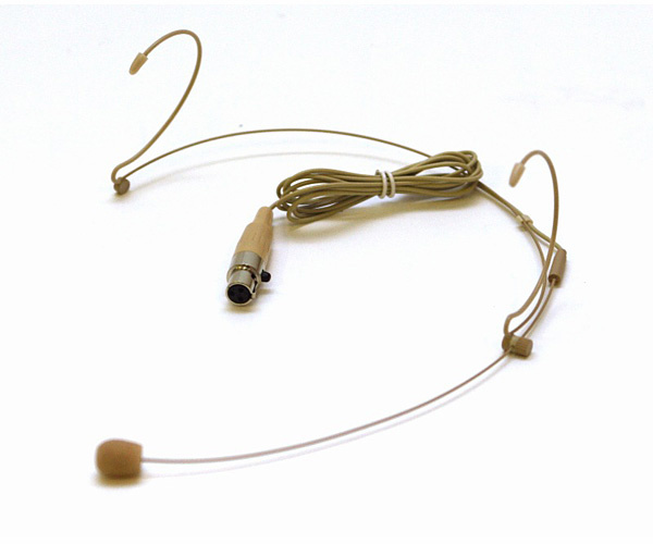 Головной микрофон телесного цвета NOIR-audio HS4-XLR-3-pin (UR-9500)