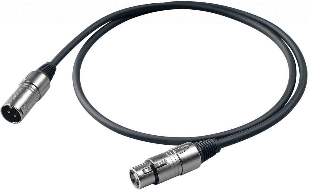 Микрофонный кабель XLR-XLR 1 метр