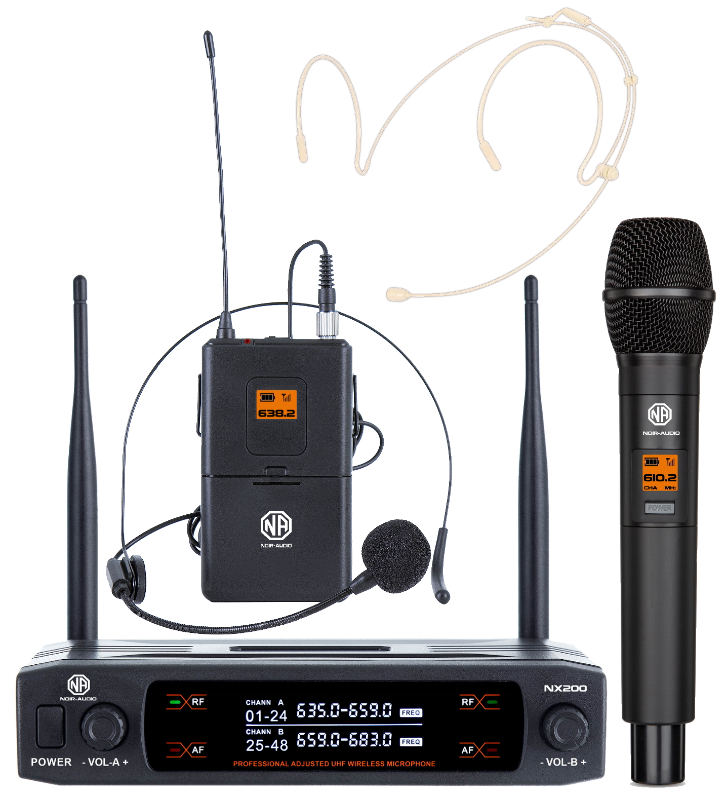 картинка NOIR-audio NX 200 HS4-Handheld/Bodypack